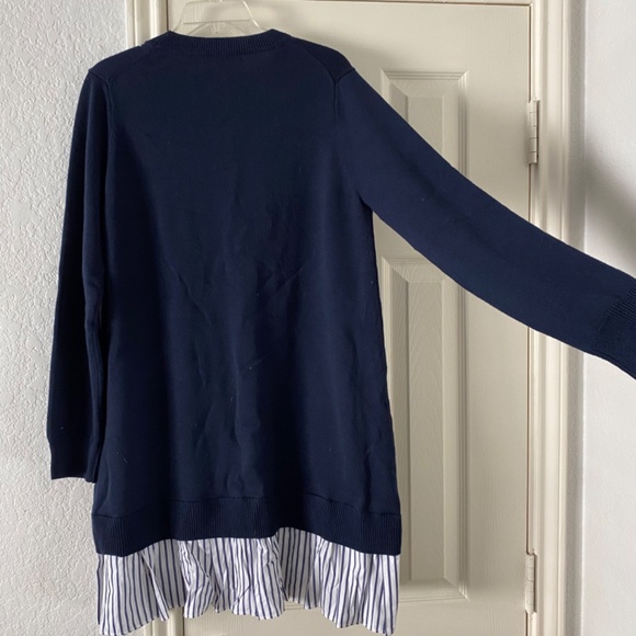 Pearl By Lela Rose Wool Blend Pullover Sweater Dress - Picture 4 of 9